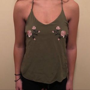 Women’s Floral Tank Top